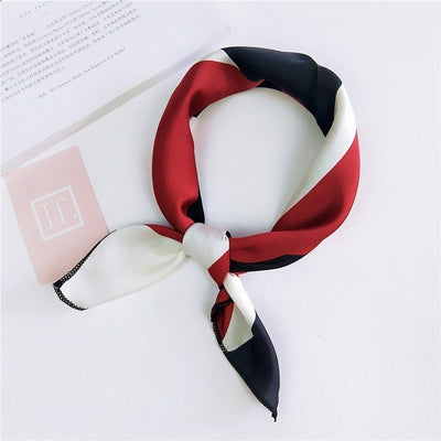 Banda de Satén para Cabeza y Cuello - Turbante Elegante Multiusos - Image 2