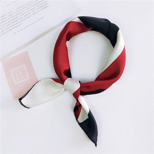 Banda de Satén para Cabeza y Cuello - Turbante Elegante Multiusos - Image 2