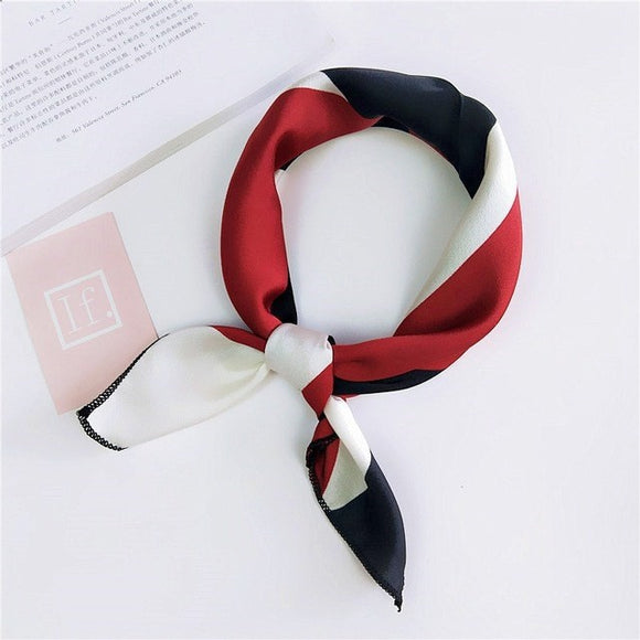 Banda de Satén para Cabeza y Cuello - Turbante Elegante Multiusos