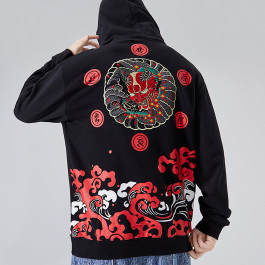 Sudadera Hip-Hop Oversize Talla Grande con Capucha - Image 9