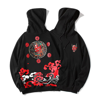 Sudadera Hip-Hop Oversize Talla Grande con Capucha - Image 5