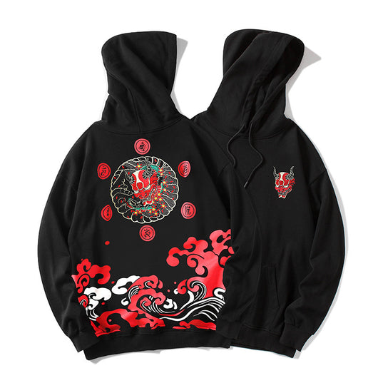 Sudadera Hip-Hop Oversize Talla Grande con Capucha - Image 5