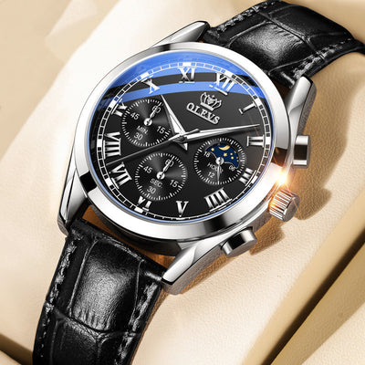 Reloj Deportivo Cronógrafo Multi-función con Tres Esferas - Image 9