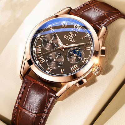 Reloj Deportivo Cronógrafo Multi-función con Tres Esferas - Image 4
