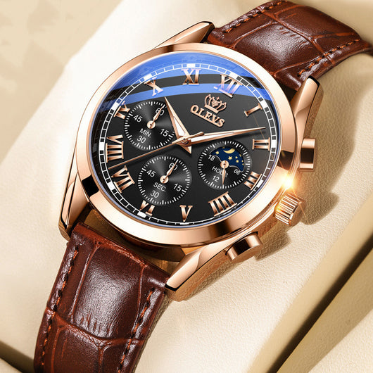 Reloj Deportivo Cronógrafo Multi-función con Tres Esferas - Image 3