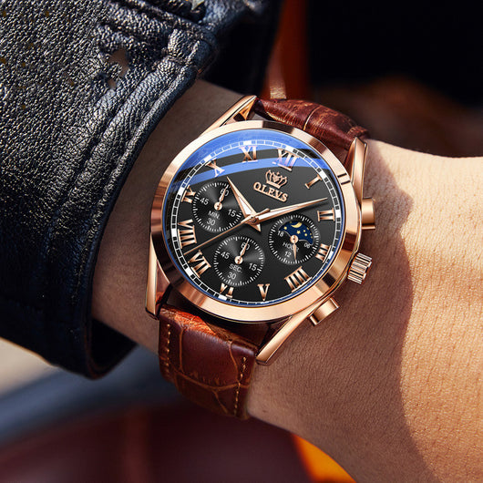 Reloj Deportivo Cronógrafo Multi-función con Tres Esferas - Image 2