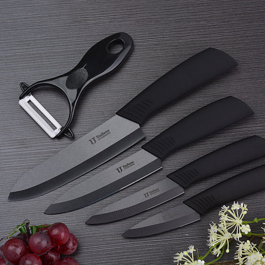 Set de Cuchillos Cerámicos para Frutas y Verduras 3-6 Pulgadas - Image 3