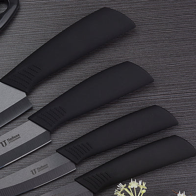 Set de Cuchillos Cerámicos para Frutas y Verduras 3-6 Pulgadas - Image 4