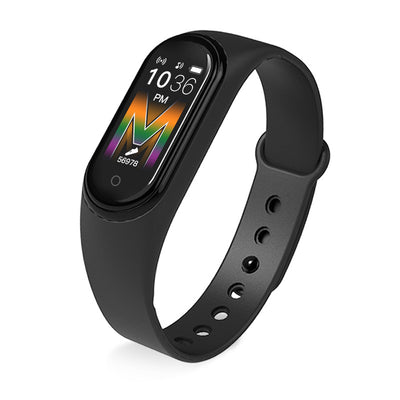 Pulsera Deportiva Inteligente Negro con Notificaciones SMS, Llamadas y WeChat