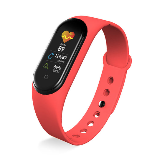 Pulsera Deportiva Inteligente Negro con Notificaciones SMS, Llamadas y WeChat - Image 2