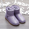 Botas de Nieve Cortas para Mujer con Forro Cálido y Terciopelo