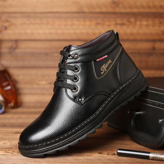 Botines Casuales de Algodón con Forro de Lana - Calidez y Estilo - Image 3