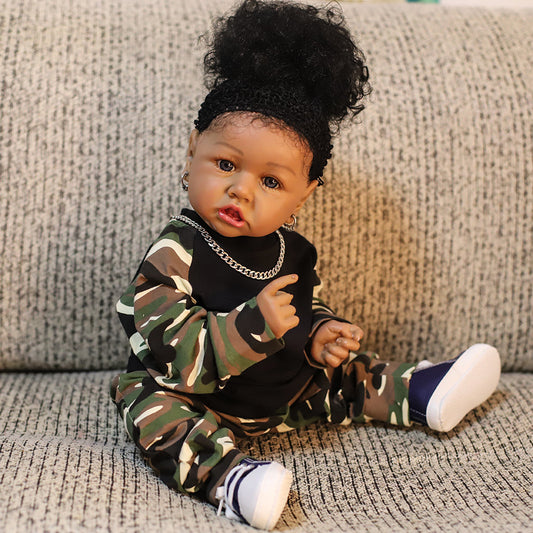 Muñeca Reborn Saskia - Bebé Realista de Silicona Premium