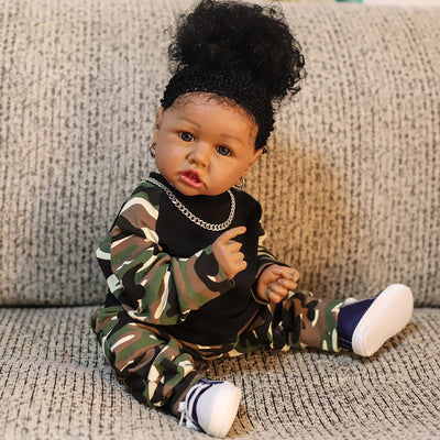 Muñeca Reborn Saskia - Bebé Realista de Silicona Premium