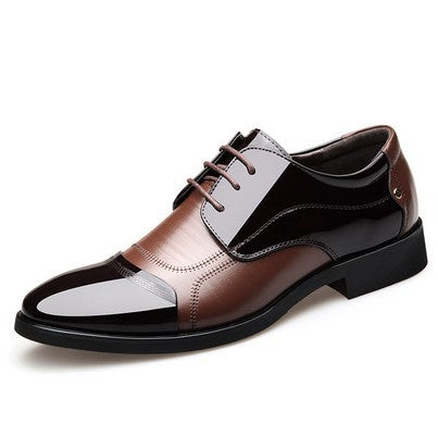 Zapatos de Cuero Británicos para Hombre - Elegancia Profesional y Casual - Image 2