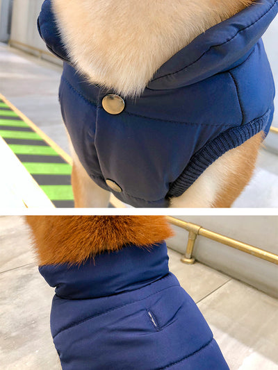 Chaleco Abrigador para Perros Pequeños - Ropa de Invierno para Corgi, Shiba Inu y Bichón - Image 11