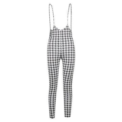 Pantalón Ajustado de Cintura Alta con Tirantes para Mujer - Image 6