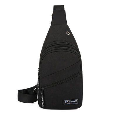 Mochila Mensajero Deportiva Compacta Color Puro