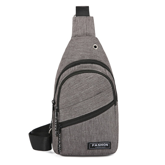 Mochila Mensajero Deportiva Compacta Color Puro - Image 2