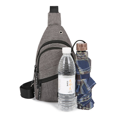 Mochila Mensajero Deportiva Compacta Color Puro - Image 5