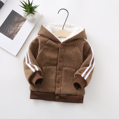 Cardigan de Lana Cordero para Niños y Mujeres - Abrigo Suave para Otoño e Invierno - Image 13
