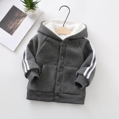 Cardigan de Lana Cordero para Niños y Mujeres - Abrigo Suave para Otoño e Invierno - Image 4