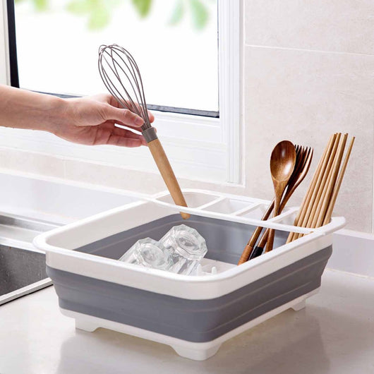 Escurridor Plegable para Platos y Vajilla de Cocina - Image 13