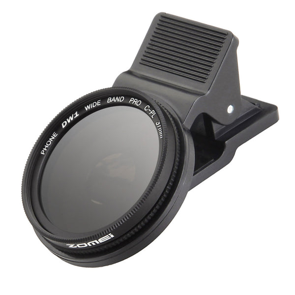 Filtro CPL 37mm Polarizador para Lentes de Celular