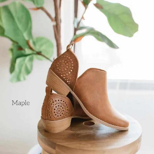 Botas Retro de Malla con Tacón Cuadrado para Mujer - Botines Cómodos Tipo Slip-On - Image 6