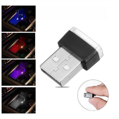 Lámpara LED Ambiental para Pie de Auto - Iluminación Decorativa Interior