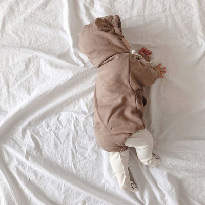 Pijama Enterizo Osito Adorable con Capucha y Mangas Largas - Image 15