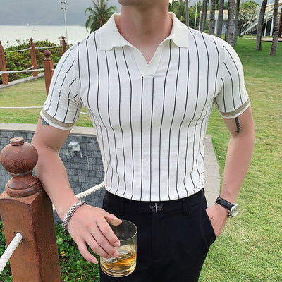 Polo Tejido Británico Slim Fit en Seda de Hielo - Image 3