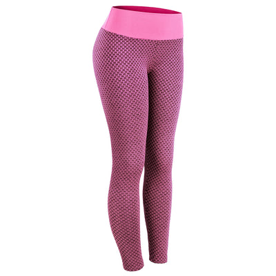 Leggins Deportivos Cintura Alta con Detalles Mesh Durazno - Image 3