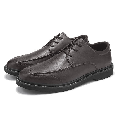 Zapatos Casuales de Cuero para Hombre Four Seasons