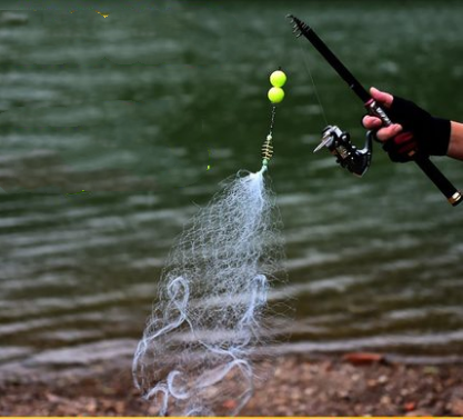 Red de Pesca Blanca para Peces Pequeños y Alimentos