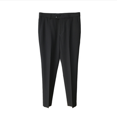 Pantalones Casuales Hombre Corte Coreano Ajuste Vertical