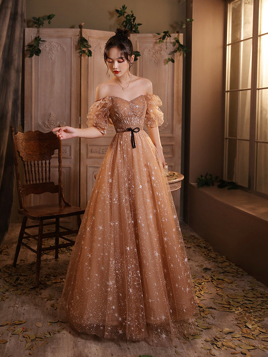 Vestido de Noche Elegante con Falda Voluminosa Estilo Francés - Image 5