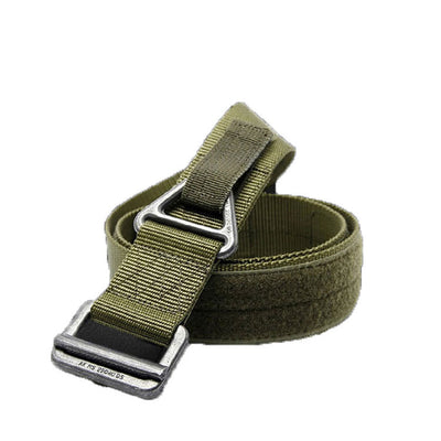Cinturón Táctico Nylon Canvas Negro Hawk para Rescate y Rappel - Image 5