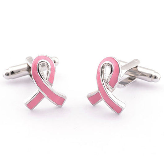 Gemelos Elegantes con Moño Rosa - Accesorios Sofisticados para Hombre - Image 7