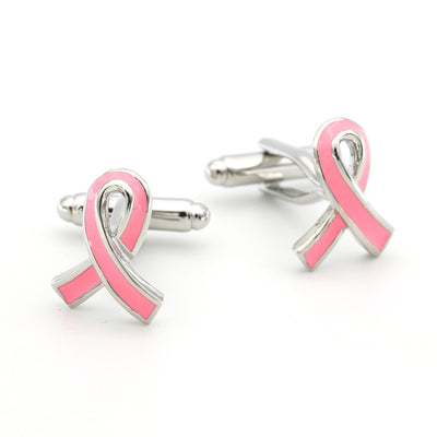 Gemelos Elegantes con Moño Rosa - Accesorios Sofisticados para Hombre - Image 10