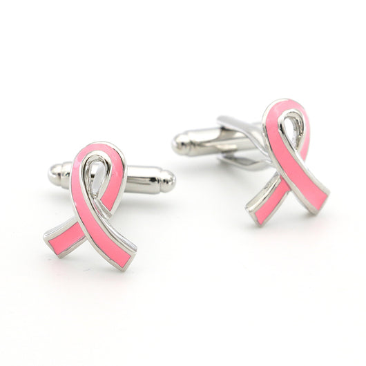 Gemelos Elegantes con Moño Rosa - Accesorios Sofisticados para Hombre - Image 10