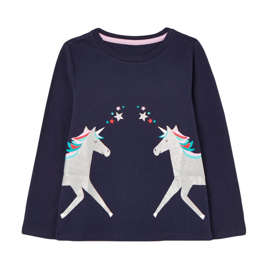 Playera Infantil de Manga Larga con Cuello Redondo y Diseño Cartoon - Image 17
