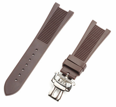 Correa de Reloj de Silicona Natural - Resistencia y Comodidad