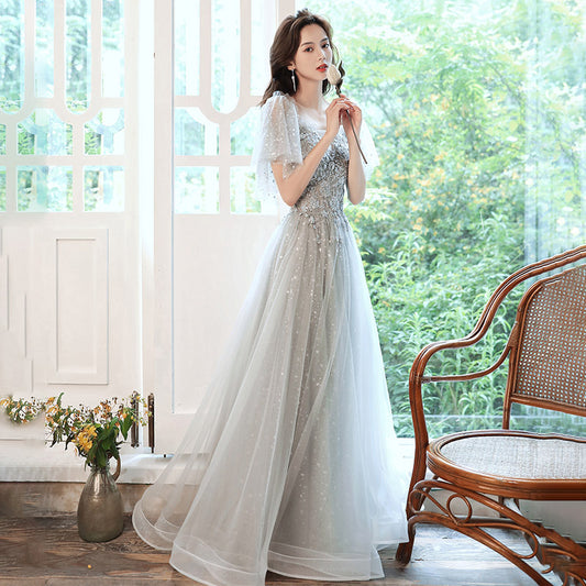 Vestido de Noche Elegante y Ligero para Banquetes