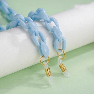 Cadena para Lentes de Acrílico con Diseño de Dientes en Colores Pastel - Image 18
