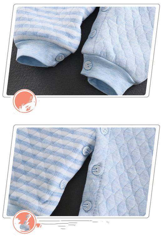 Mameluco de Algodón para Bebé - Romper Cálido Invierno y Primavera - Image 13