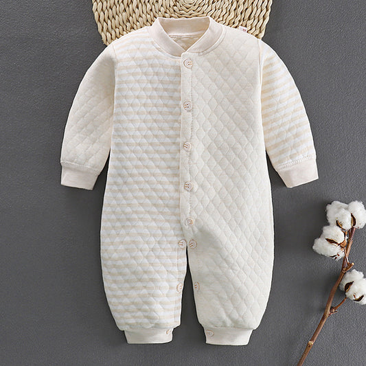 Mameluco de Algodón para Bebé - Romper Cálido Invierno y Primavera - Image 2