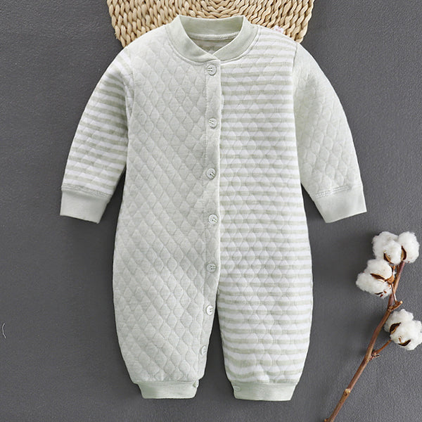 Mameluco de Algodón para Bebé - Romper Cálido Invierno y Primavera