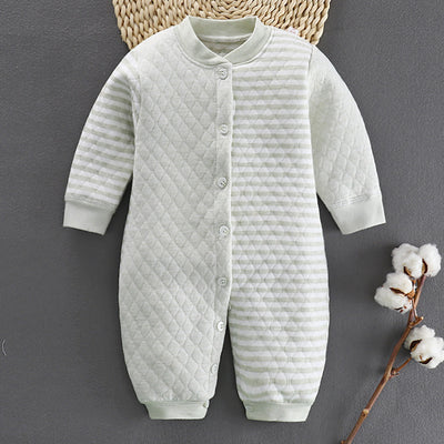 Mameluco de Algodón para Bebé - Romper Cálido Invierno y Primavera