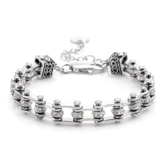 Pulsera de Acero Titanio para Motocicleta y Bicicleta - Image 13